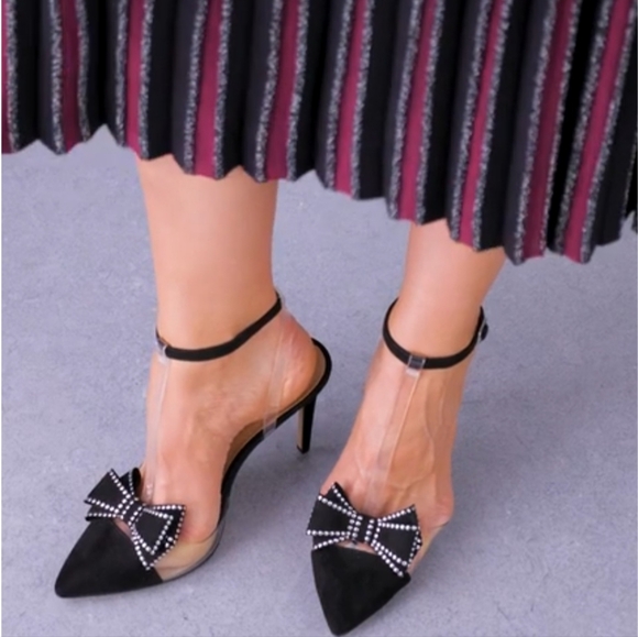 INC International Concepts, Kyrie Vinyl Heels, 8M - Picture 3 of 6